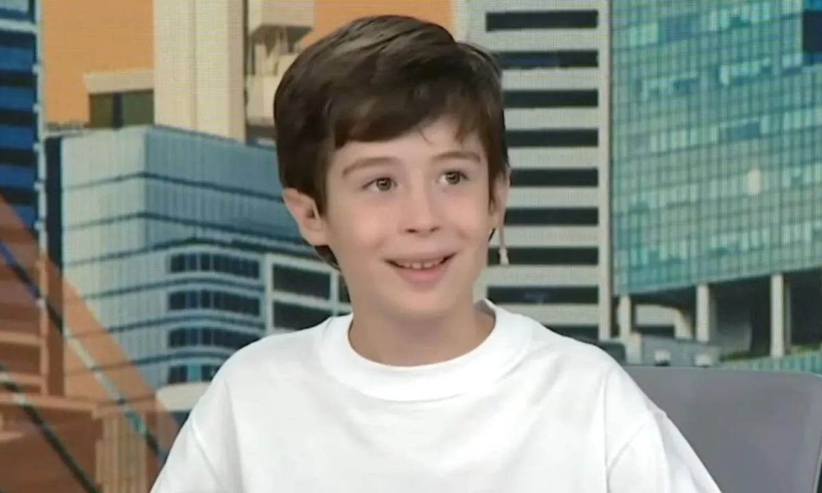 Stefano Marconi Sgroi, el niño de 9 años que es fan de Colapinto y tiene el coeficiente intelectual más alto del país