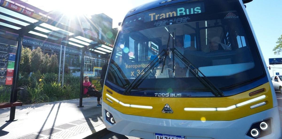 Así se verán las nuevas paradas del Trambus que unirá el norte con el sur de CABA