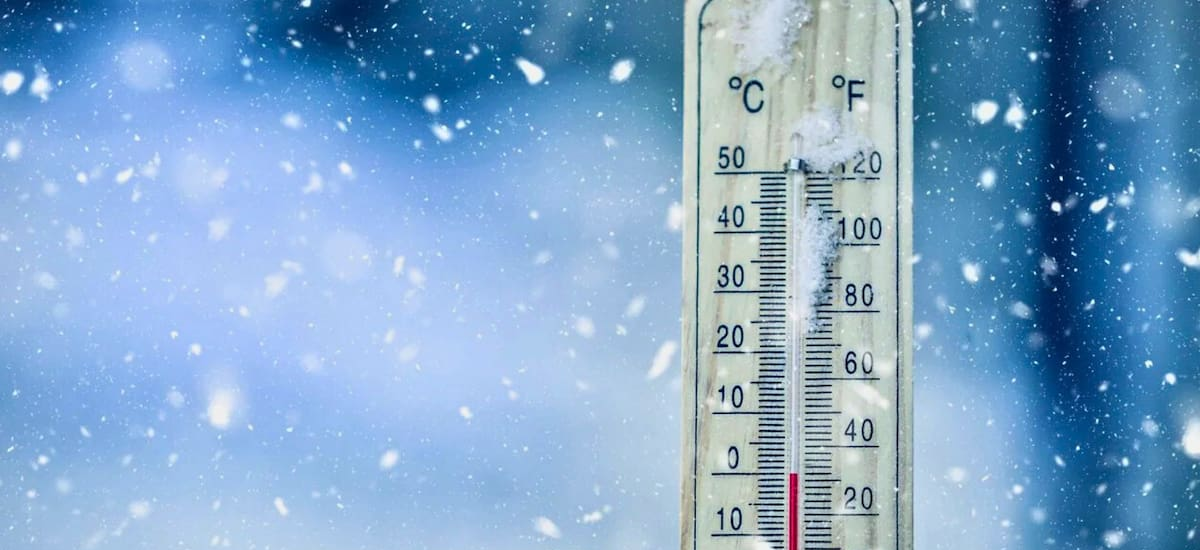 Llega el amanecer más frío de febrero: una masa de aire ártico inundará el país y las temperaturas se desplomarán sin piedad