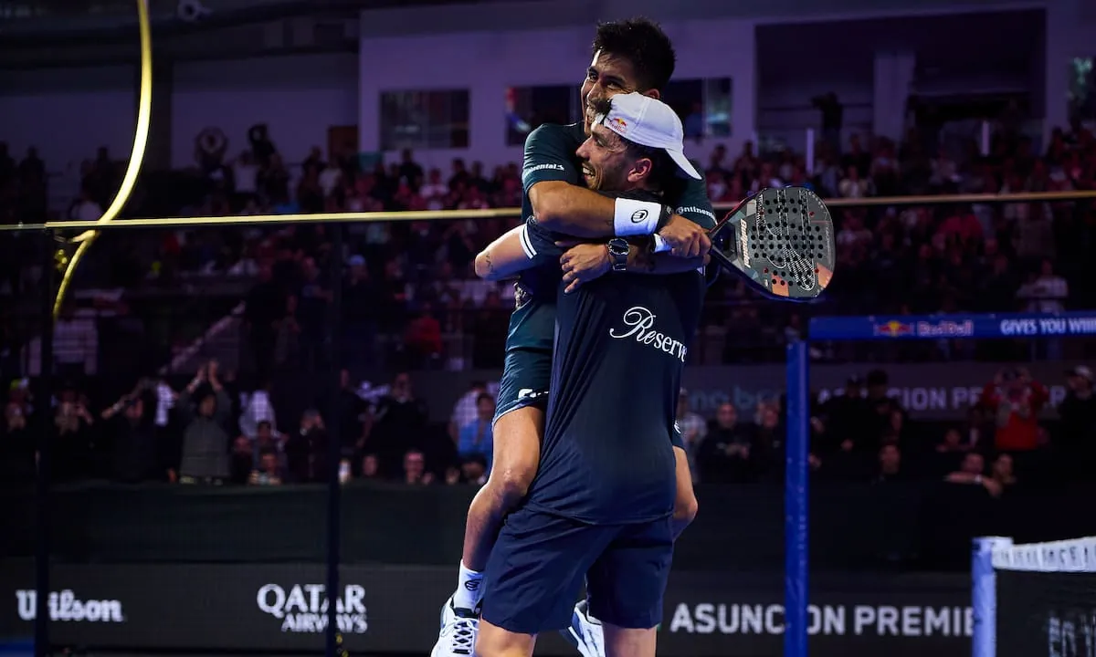 La espectacular definición de Federico Chingotto para ganar la final del Premier Padel de Asunción