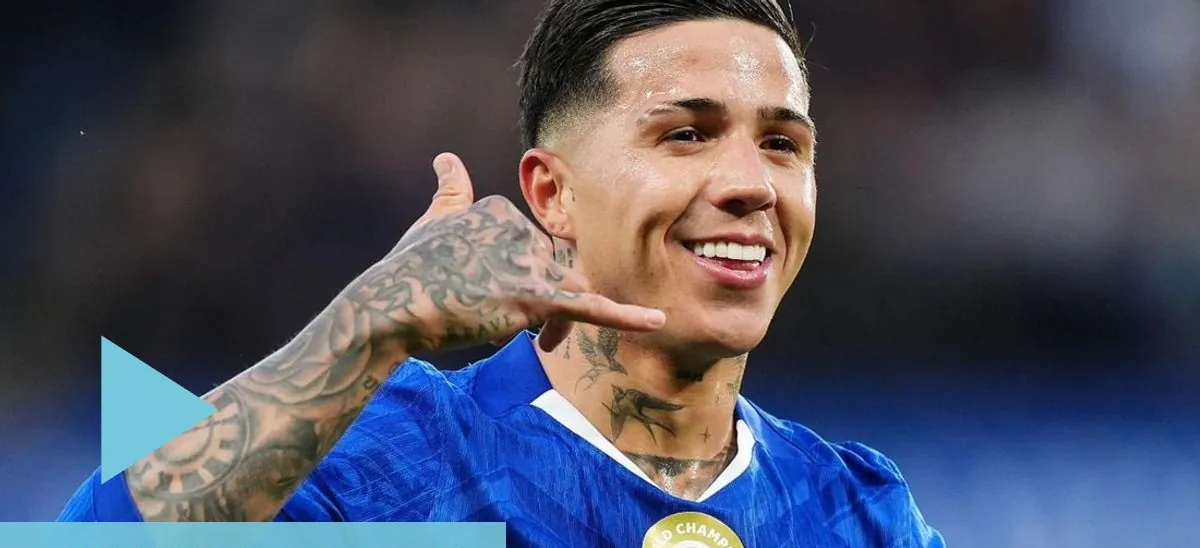 Enzo Fernández metió un tremendo golazo, pero las redes viralizaron su misterioso festejo y estallaron las versiones