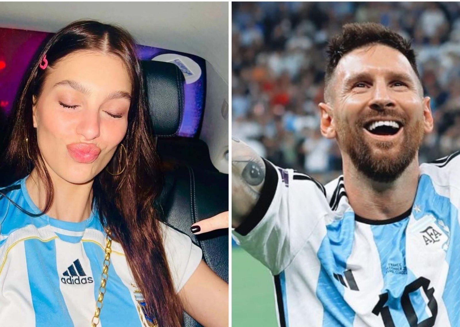 La ex novia argentina de Leonardo DiCaprio confesó su fanatismo por Lionel Messi en la TV estadounidense