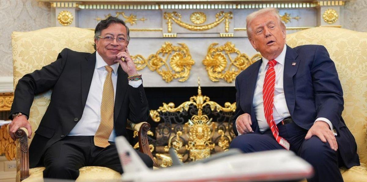 Donald Trump se reunió con Gustavo Petro y le puso un freno a la tensión: “Amo a Colombia”