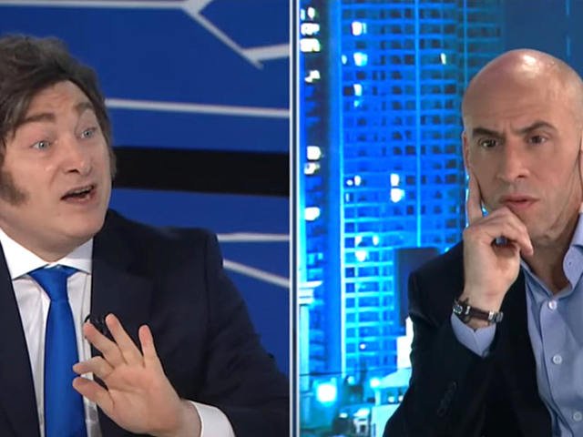 El reto de Javier Milei a Trebucq y la confusiГіn sobre una pregunta a Donald Trump