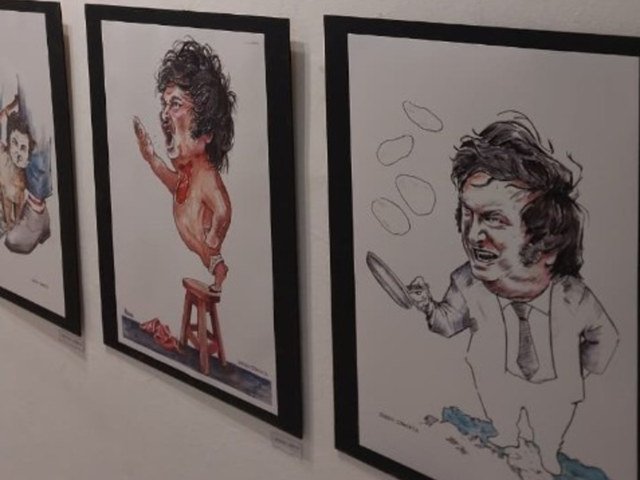 PolГ©mica muestra de caricaturas en el Concejo Deliberante de Santa Rosa: advierten sobre imГЎgenes antisemitas y con burlas hacia el Presidente