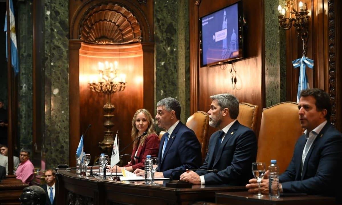 Jorge Macri abrió las sesiones ordinarias en la Legislatura porteña con foco en la seguridad y la obra pública