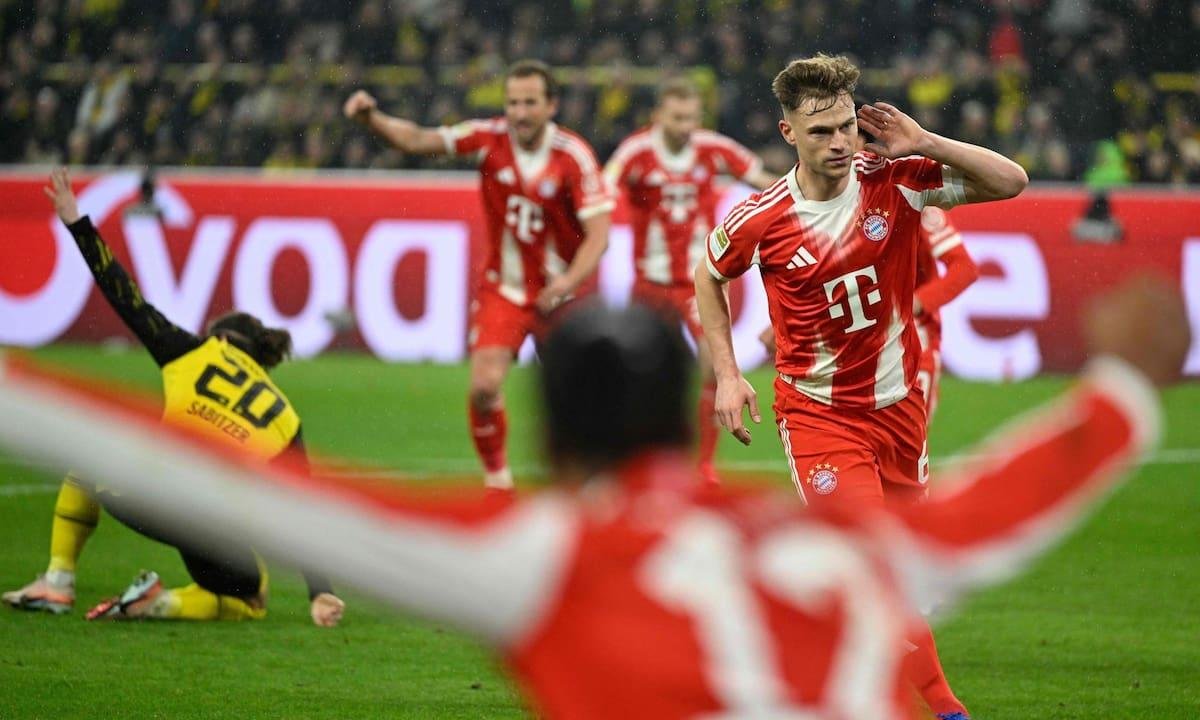 Bayern Munich le ganó a Borussia Dortmund un clásico caliente y le sacó 11 puntos de ventaja