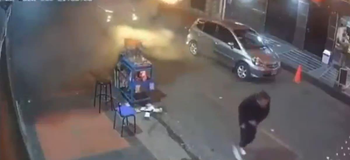 Así fue el ataque con granada en el barrio Santa Fe de Bogotá: murió una persona