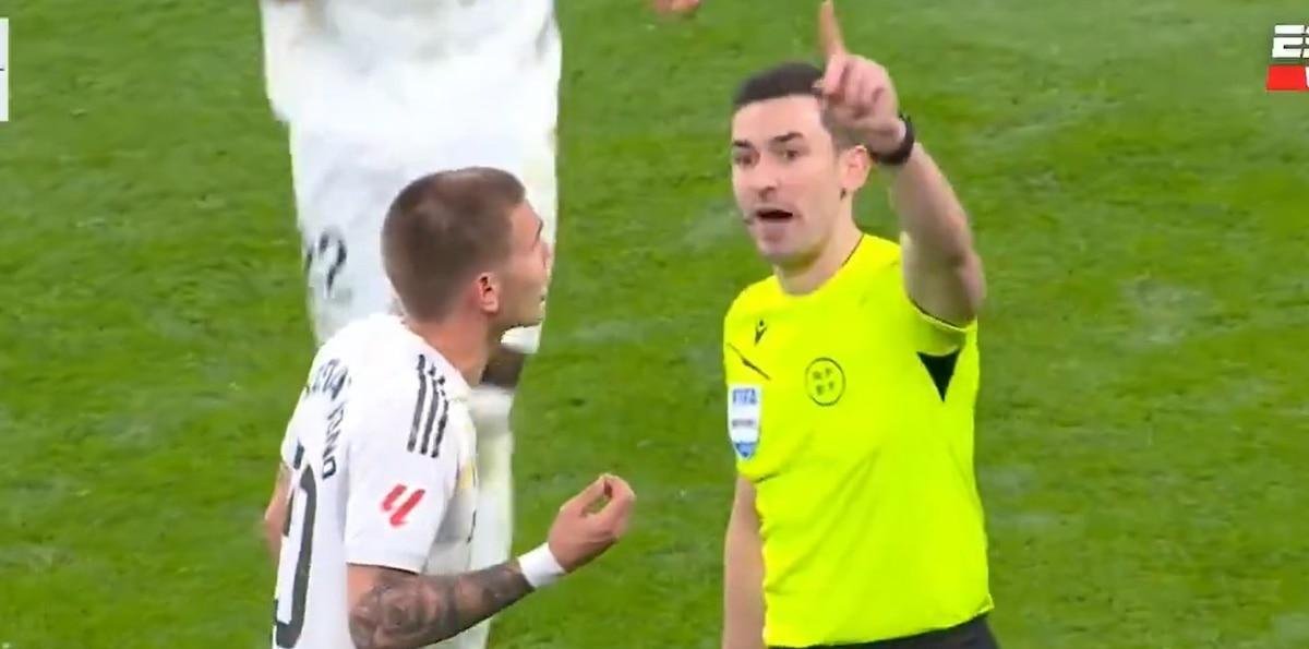 Franco Mastantuono habló de más y fue expulsado en el partido en el que Real Madrid cayó ante Getafe