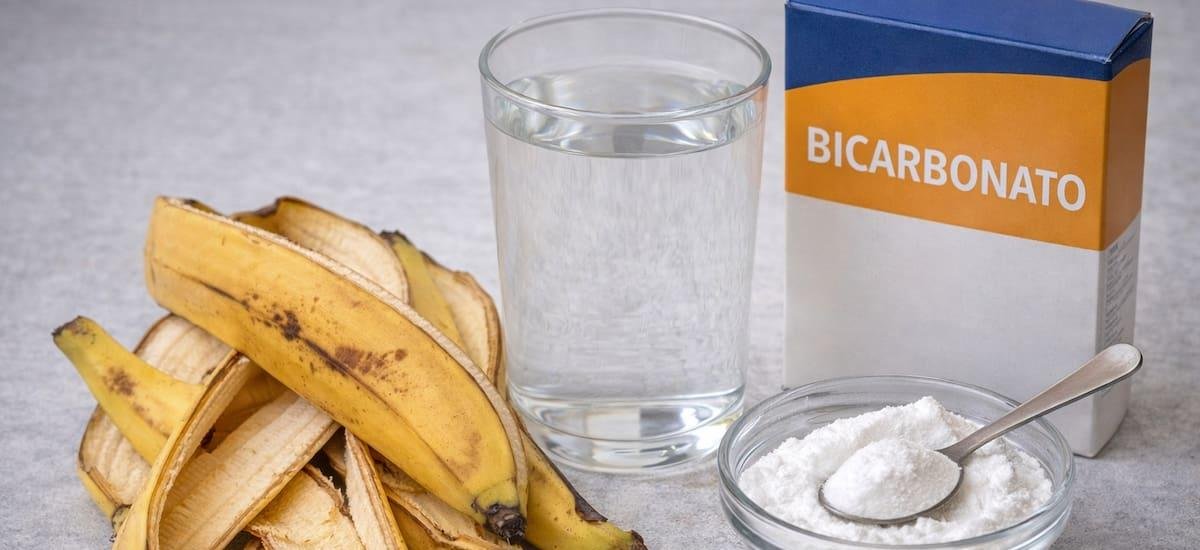 Mezclar cáscara de banana y agua con bicarbonato: por qué es recomendable y de qué sirve