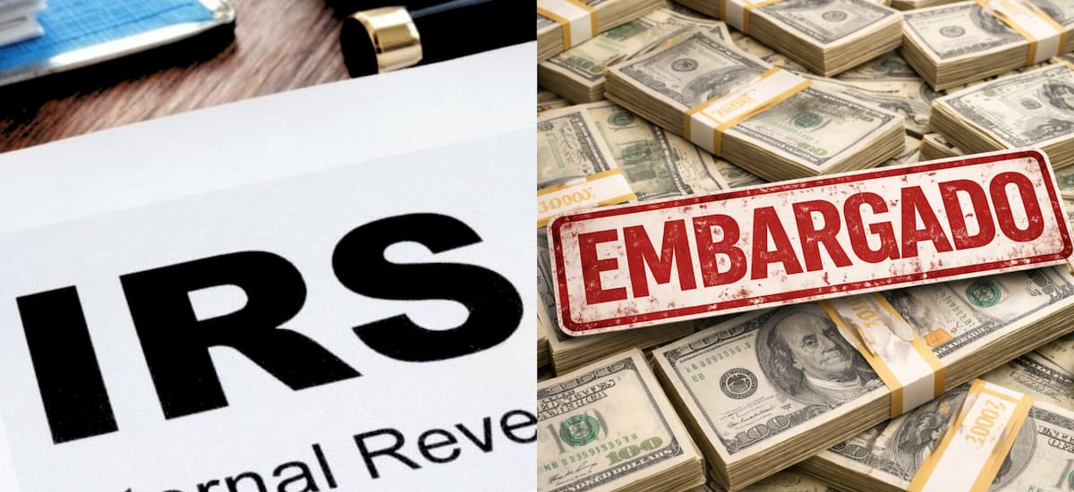 Caos fiscal | IRS advirtió que todas estas personas podrían sufrir embargos de cuentas y salarios: cómo proteger el dinero