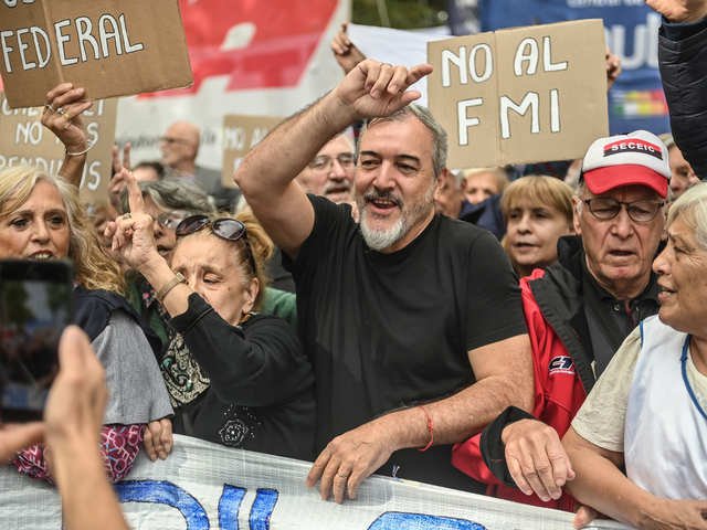 Patricia Bullrich denunciГі al sindicalista Rodolfo Aguiar por presunto atentado al orden constitucional