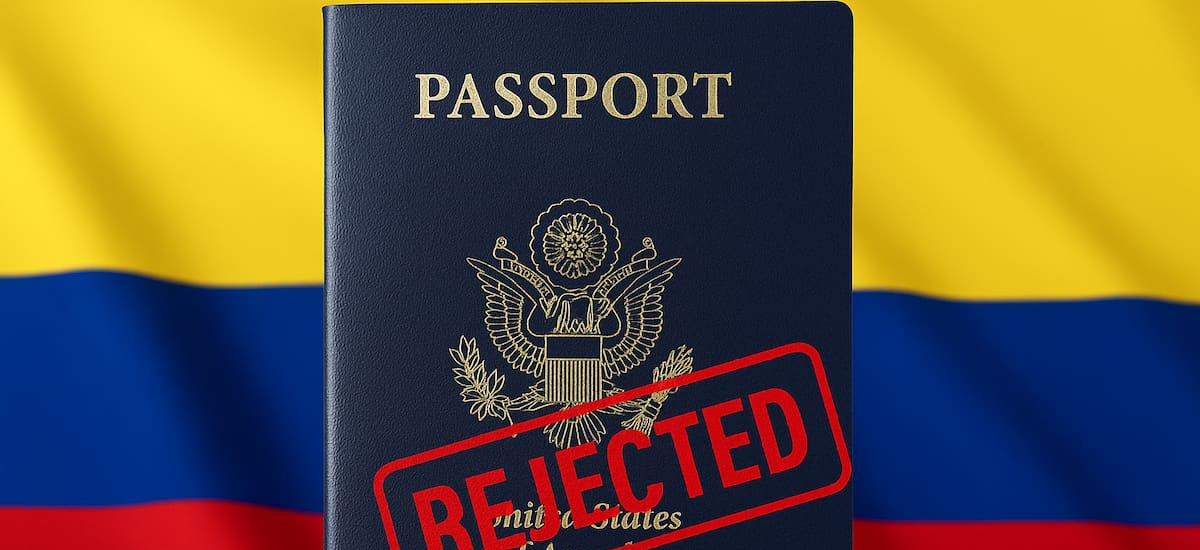 Estados Unidos rechazará el pasaporte de todos los colombianos que lleguen con esta versión del documento