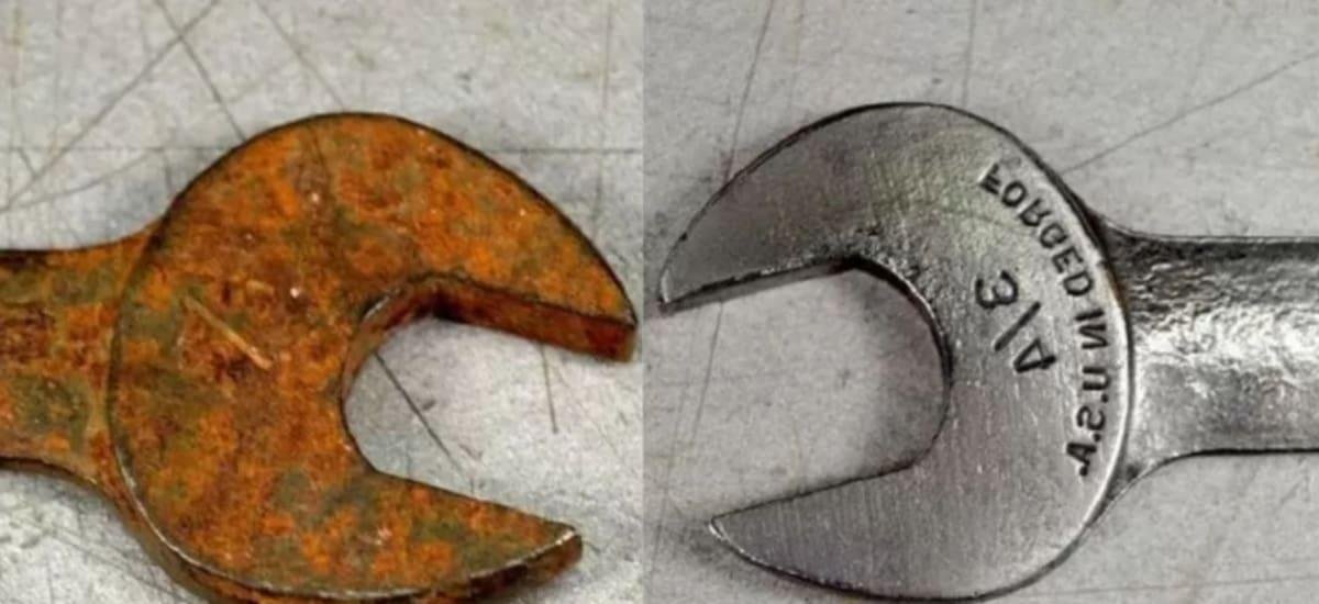 Ni vinagre ni bicarbonato: el método simple para eliminar el óxido de cualquier superficie - El Cronista