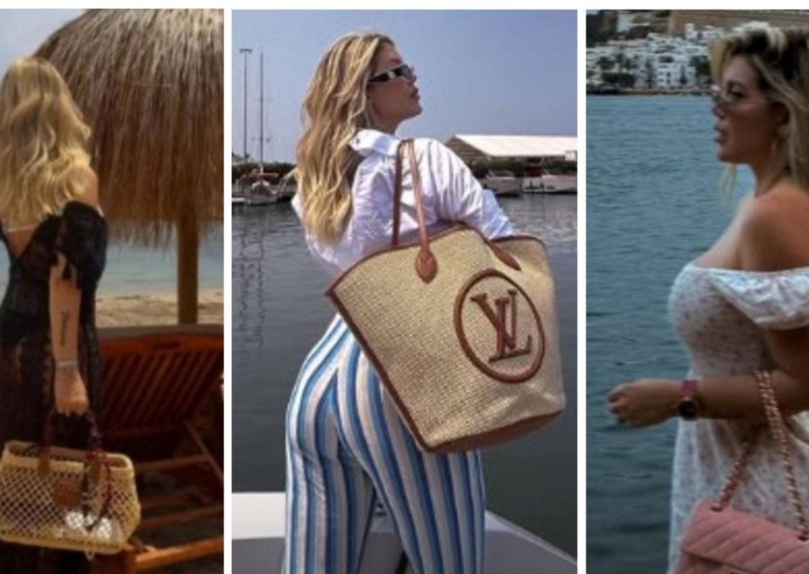 Así es la exclusiva colección de carteras de Wanda Nara, piel de cocodrilo y diamantes