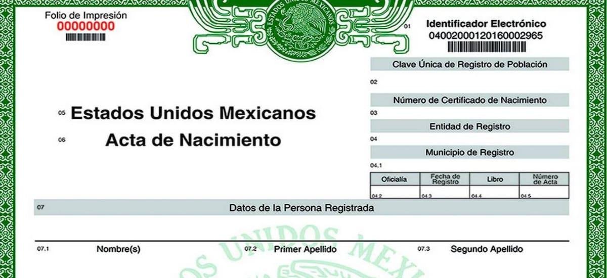 Cambia el trámite del acta de nacimiento en todo el país: este requisito será indispensable para poder conseguirla