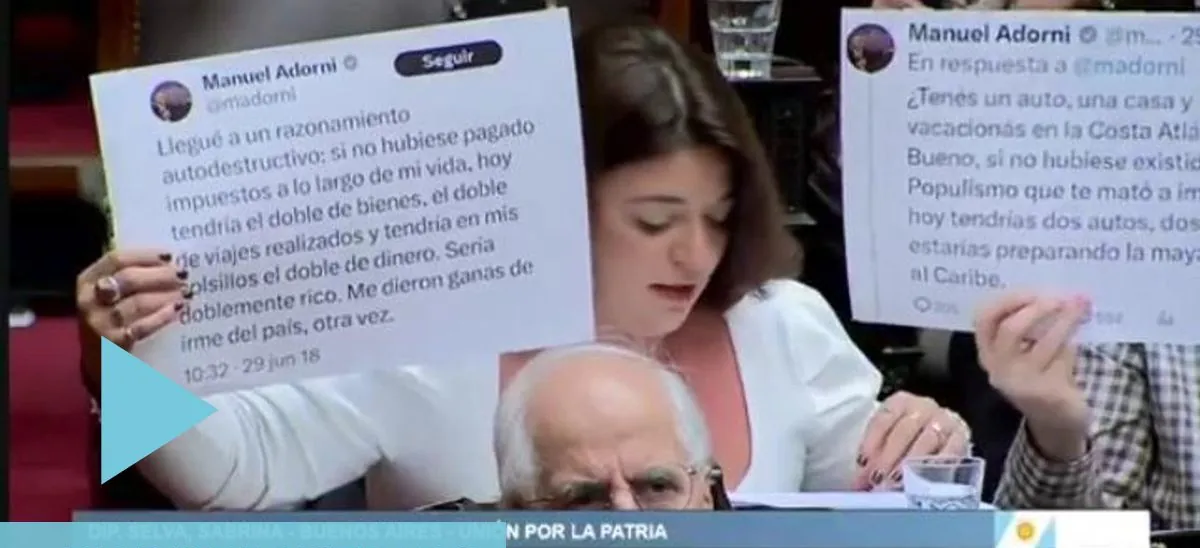 Carpetazo letal para Adorni en Diputados: leyeron sus viejos tuits de cuando no tenía un peso y quedó expuesto por sus casas y viajes