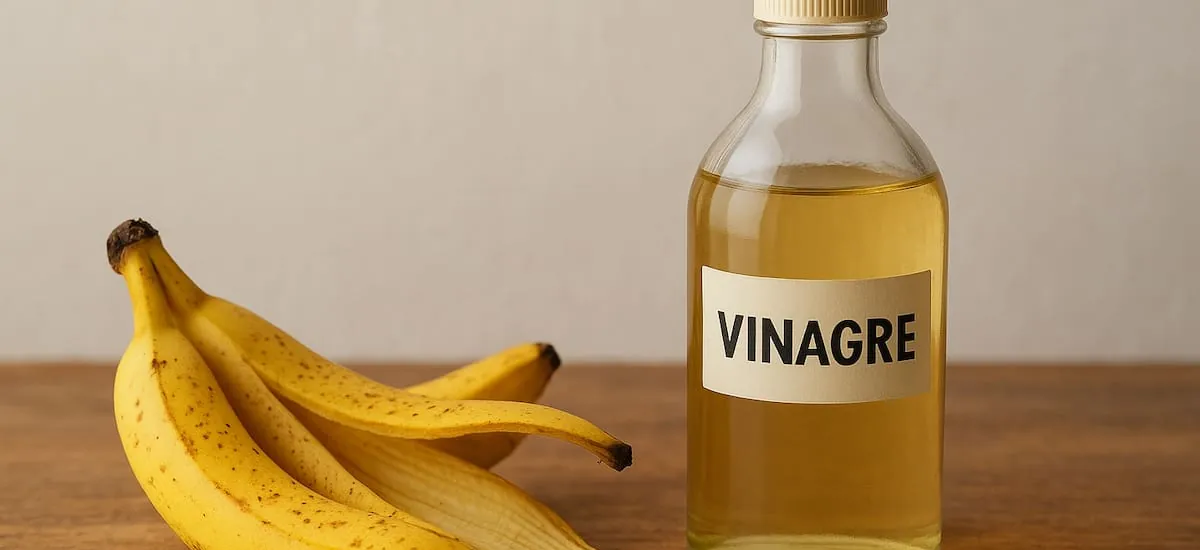 CÁSCARA de BANANA con VINAGRE: para qué se USA en PLANTAS y por qué lo RECOMIENDAN