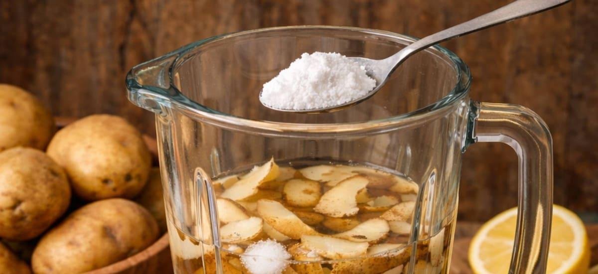 Licuar cáscara de papa con bicarbonato: por qué recomiendan hacerlo y para qué sirve - El Cronista