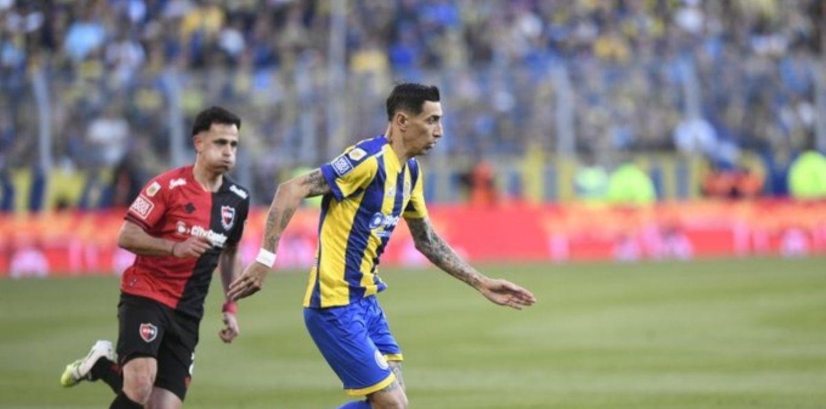 Ángel Di María se lesionó y enciende las alarmas en Rosario Central
