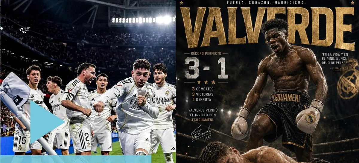 Los memes de la escandalosa pelea a golpes en Real Madrid entre Tchouaméni y Valverde: el uruguayo fue hospitalizado y se pierde el clásico