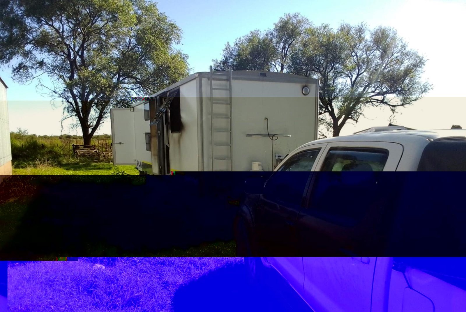 Tragedia en un campo: explotó una casilla rural y murió una pareja