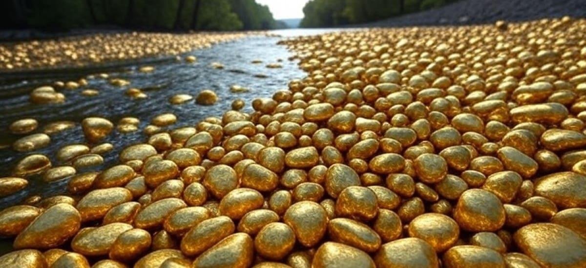 Un tesoro natural sin comparación | Descubren un río con reservas de oro gigantescas en un solo país