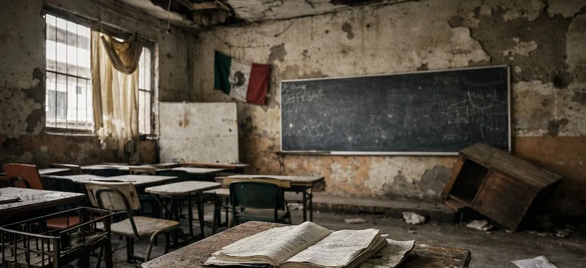 La generación desarmada por una clase desalmada: El costo educativo de la 4T