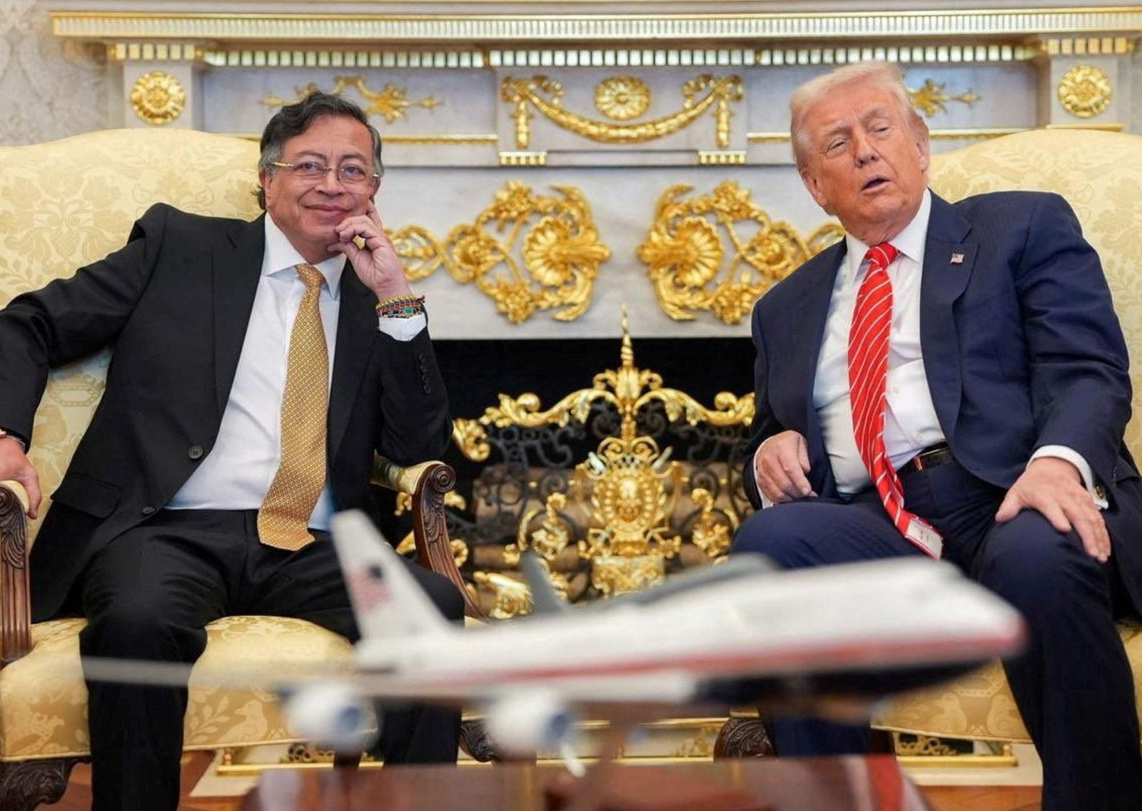 Donald Trump y Gustavo Petro hicieron las paces en la Casa Blanca: “Un gran honor conocerlo”, dijo el republicano