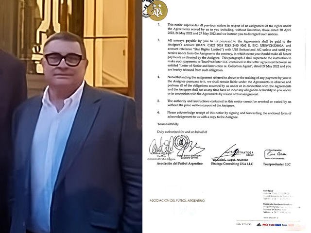 Cómo era la ruta del dinero de la AFA en el exterior antes del desembarco de Javier Faroni en 2021