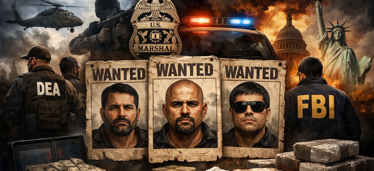 Ni el Chapo Guzmán ni Pablo Escobar | Quiénes son los narcos más buscados por Estados Unidos: el Gobierno ofrece una recompensa de 10 millones de dólares