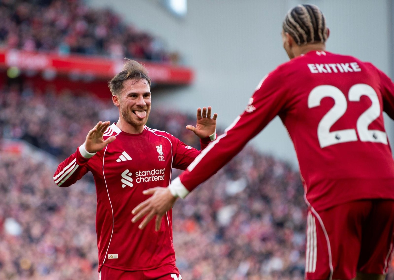 Alexis Mac Allister brilló con un golazo y una asistencia en la goleada del Liverpool sobre West Ham