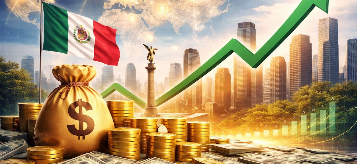 México rompe récord con 40,871 mdd de inversión extranjera en 2025
