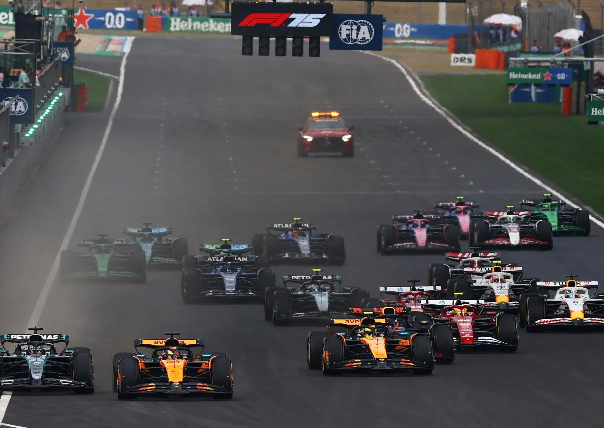 Los últimos 5 ganadores del GP de China de Fórmula 1, año por año