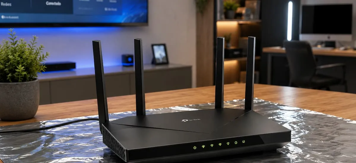Colocar PAPEL ALUMINIO debajo del MÓDEM de WIFI: para qué sirve y por qué lo recomiendan