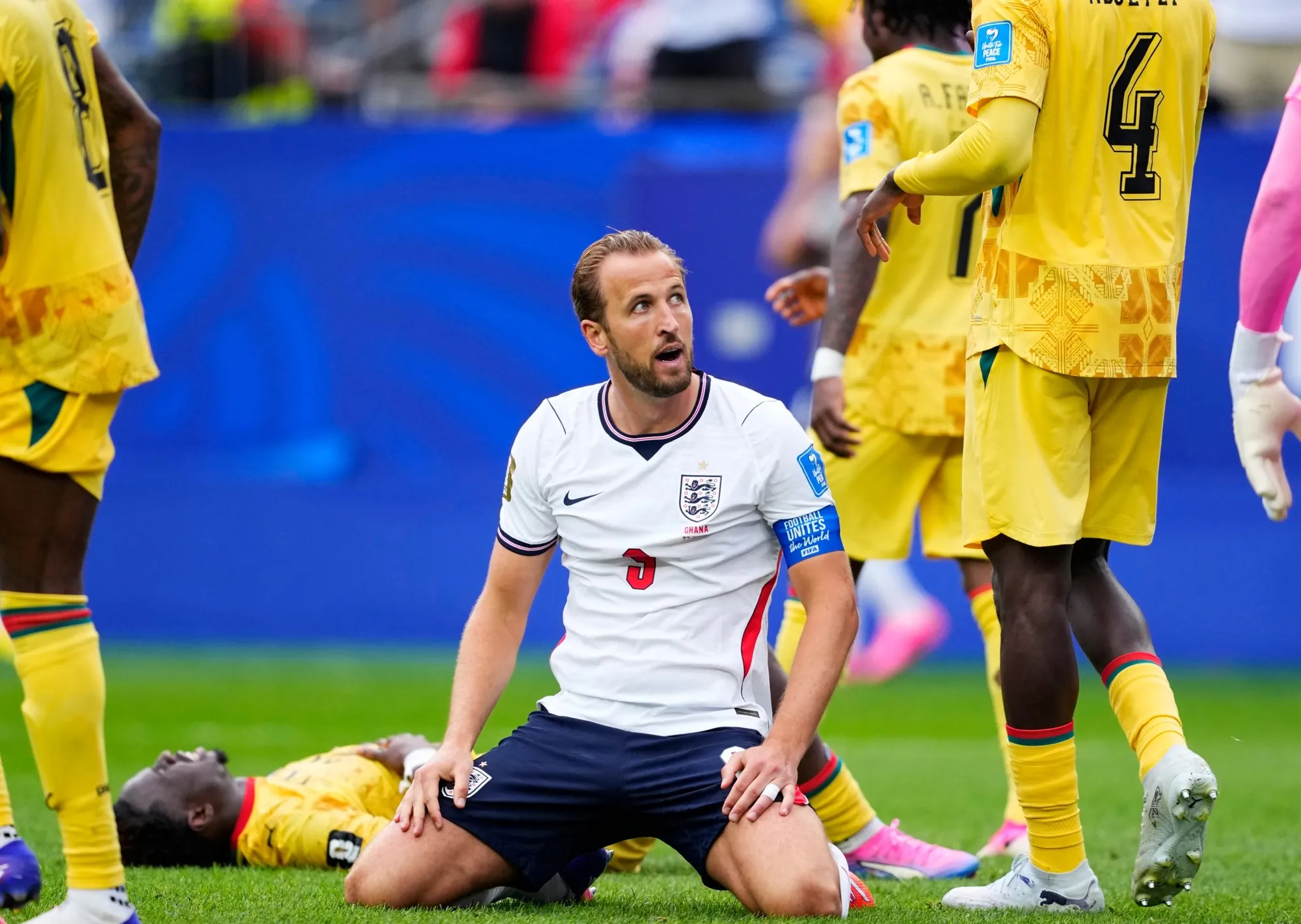 Inglaterra no pudo quebrar la tenaz defensa de Ghana y Harry Kane quedó lejos de los goleadores del Mundial 2026