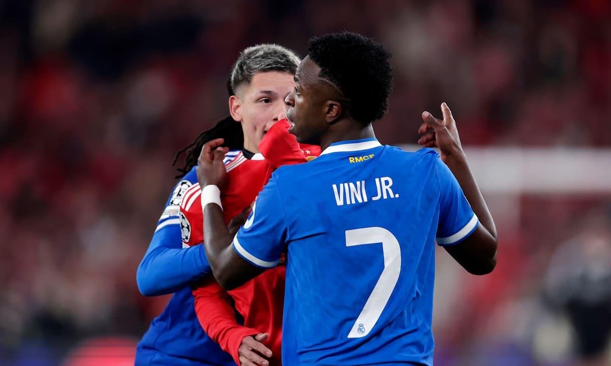 Infantino, presidente de la FIFA, tomó postura sobre la polémica Prestianni - Vinicius