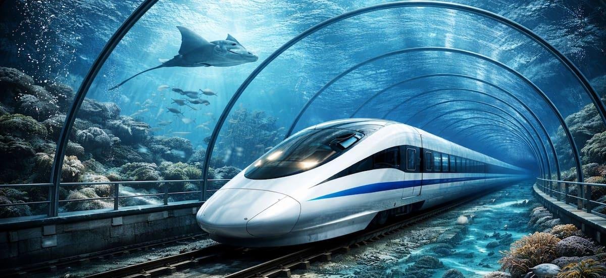 Una obra monumental: el tren de alta velocidad que unirá dos mares por tierra y es el orgullo de un país