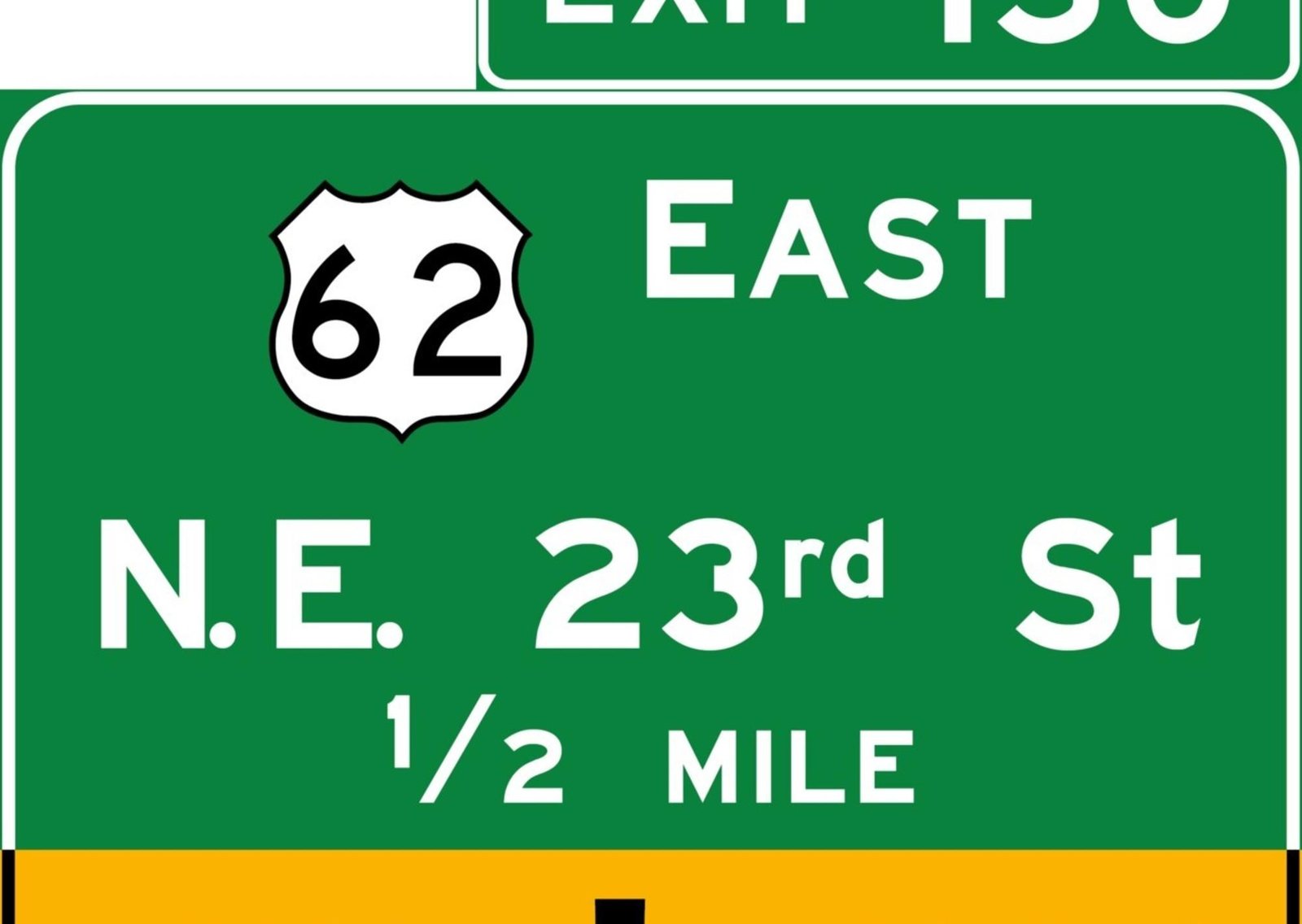 Qué significa la señal de tránsito "EXIT ONLY" en español