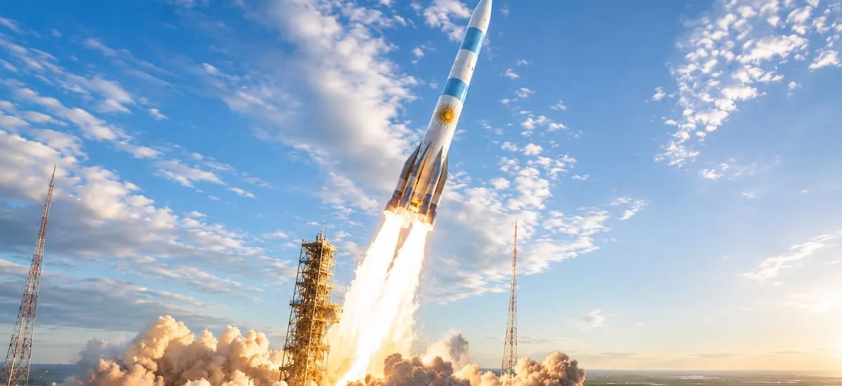 Argentina hace historia en la carrera aeroespacial: diseñan un cohete supersónico para romper la barrera del sonido