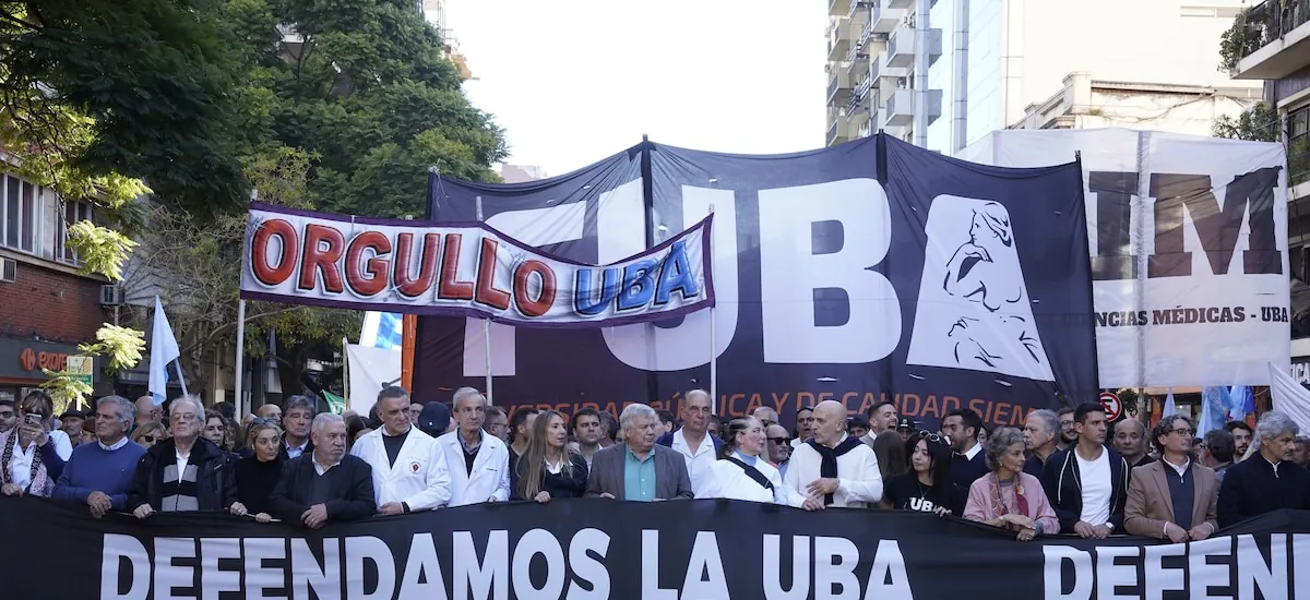 La Marcha Federal Universitaria, en fotos: la comunidad educativa se moviliza y pide por el financiamiento