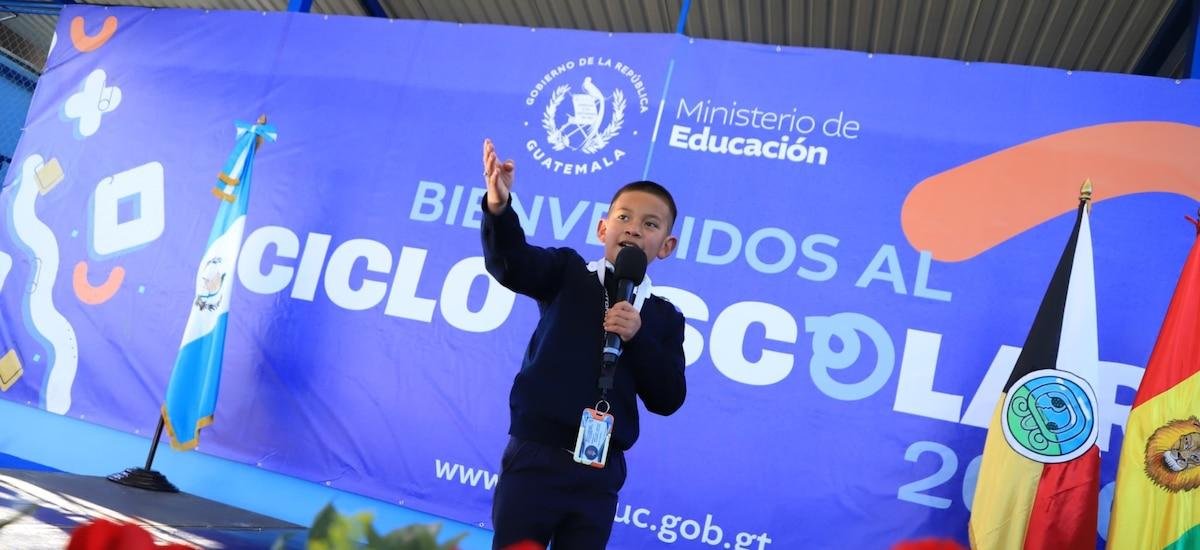 La matrícula escolar permanecerá abierta hasta el 6 de abril en centros educativos de Guatemala