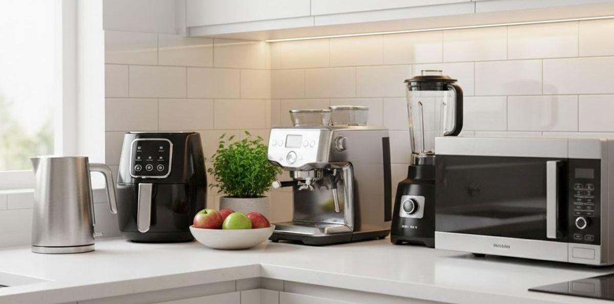 Ya no más electrodomésticos en la mesada: llegan 3 nuevos muebles que serán tendencia en 2026