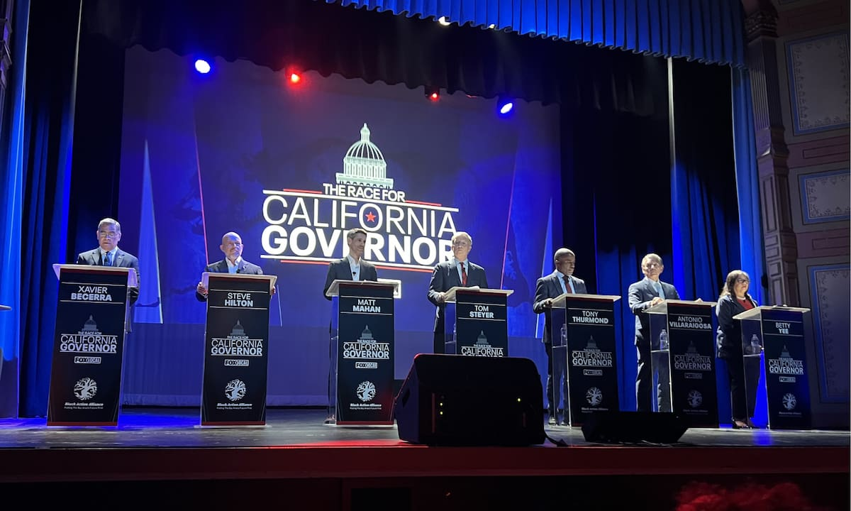 Adiós, Gavin Newsom: lo que dejó el debate de candidatos a gobernador 2026 en California