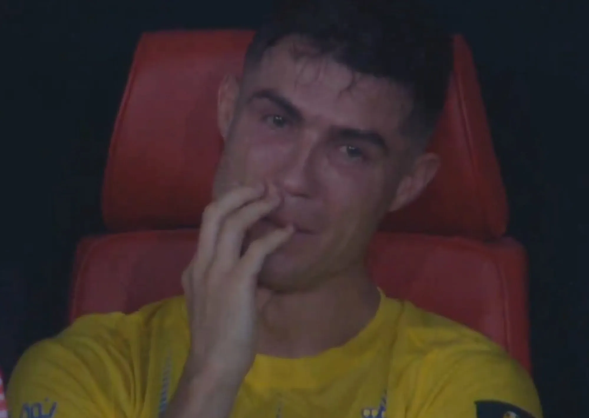 Cristiano Ronaldo tuvo un sábado nefasto y terminó a puro llanto: Al-Nassr perdió una final en Asia y se le complicó la liga en Arabia