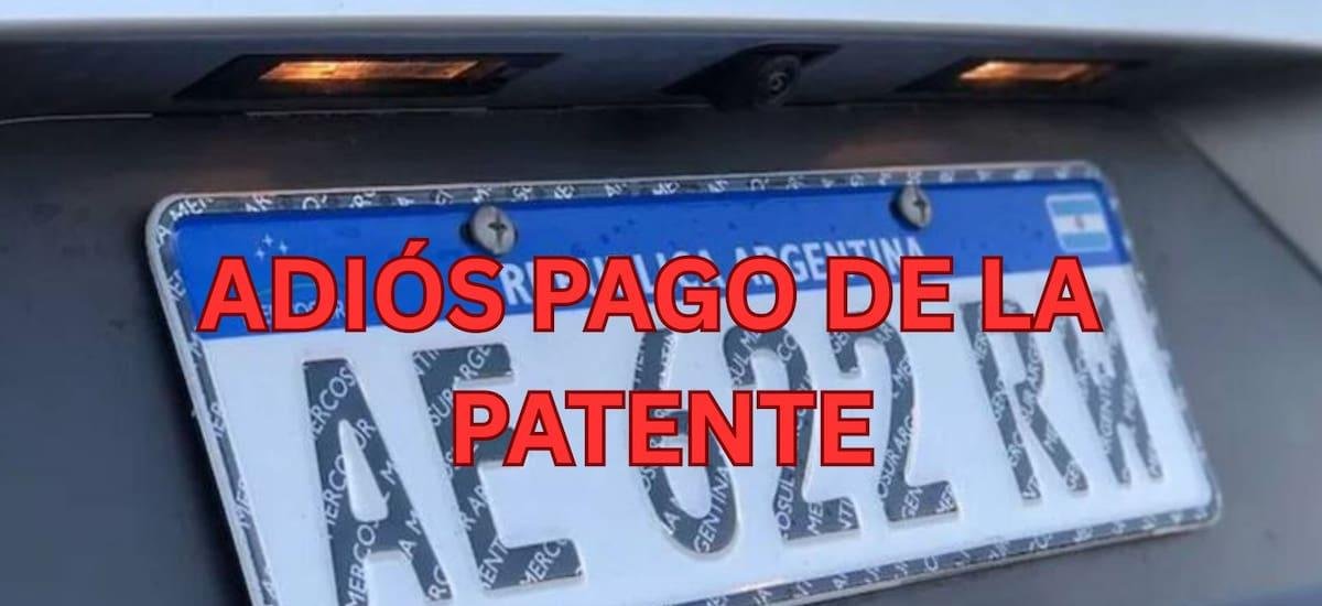 Se terminó el pago de la patente y todos estos conductores dejarán de abonar el impuesto