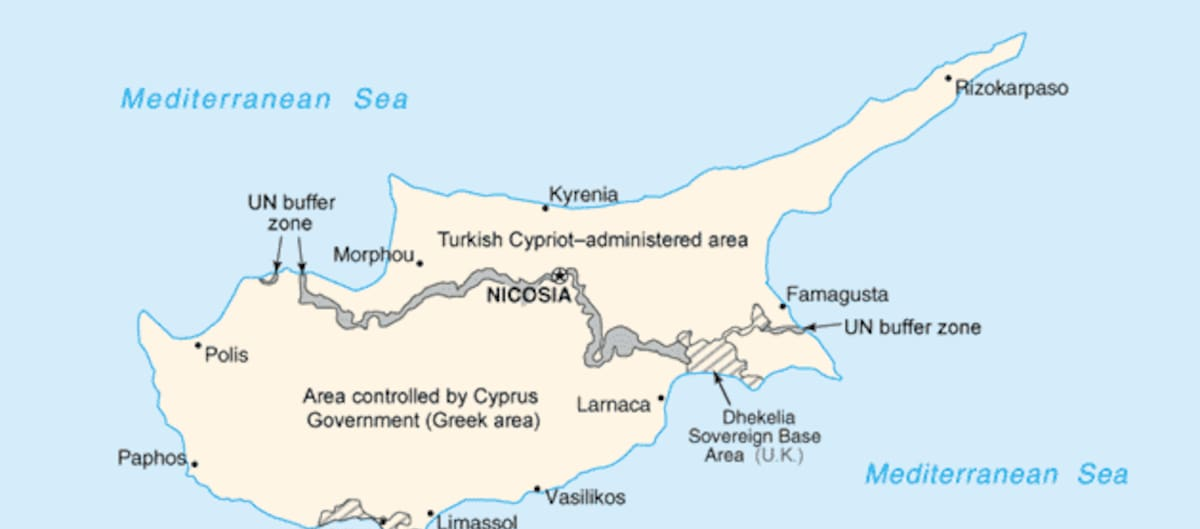 Chipre, la estratégica isla que quedó en la primera línea de la guerra en Medio Oriente