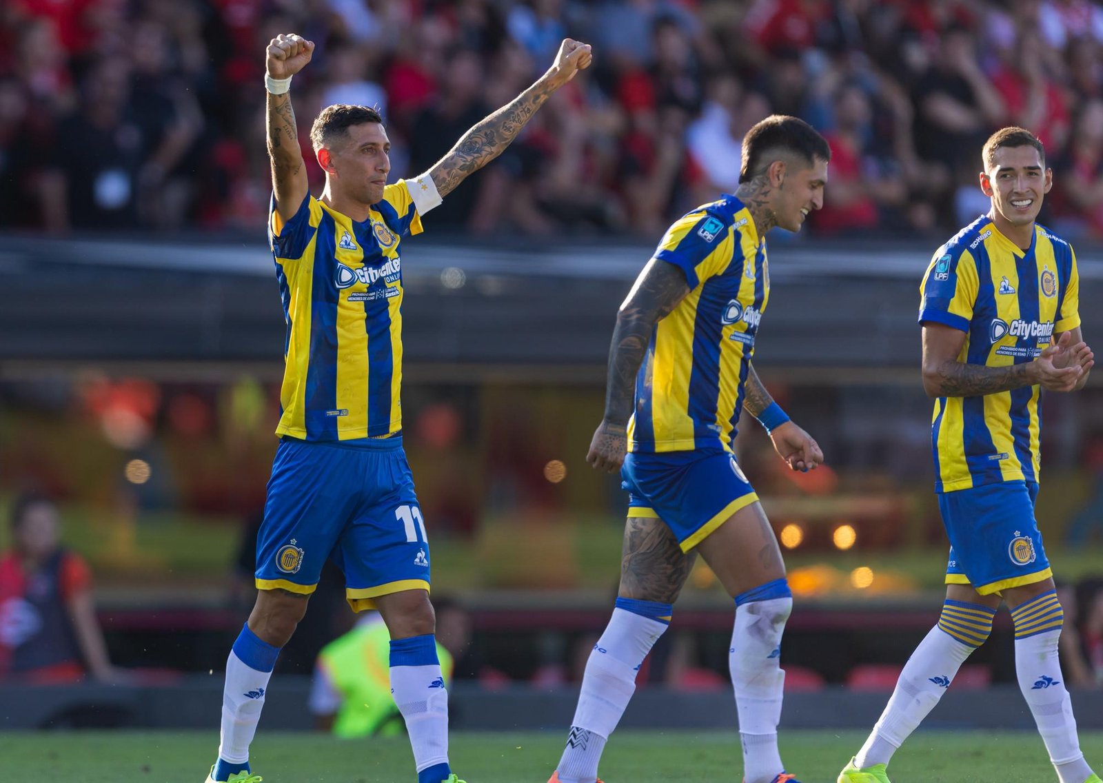 Ángel Di María, tras hacer un gol lesionado ante Newell's: "Si no era el clásico no hubiese jugado porque tenía bastante molestia"