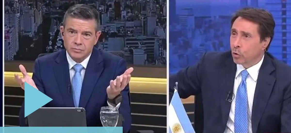 Clima de funeral en A24 por Adorni: apagado y desganado, Feinmann aseguró que el gobierno recibió “una piña en el mentón”