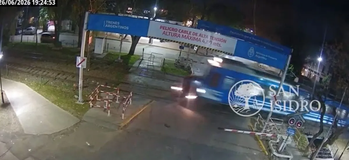 Video: así fue el choque en el que murió Ernestina Pais